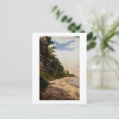 ミシガン湖の湖岸 ヴィンテージ ポストカード (スタンド正面)