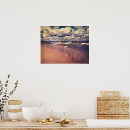 ミシガン湖夏 ポスター (キッチン)