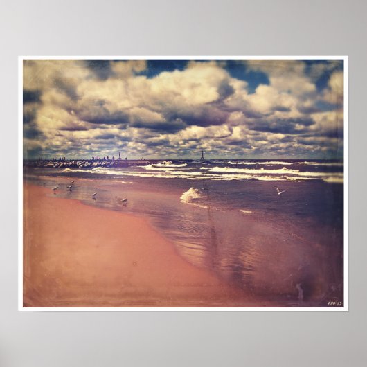 ミシガン湖夏 ポスター (正面)