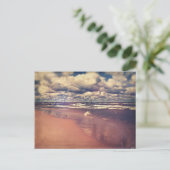 ミシガン湖夏 ポストカード (スタンド正面)