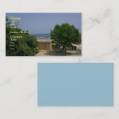 ミシガン湖畔の名刺 名刺 (正面/裏面)