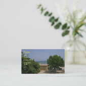 ミシガン湖畔の名刺 名刺 (スタンド正面)