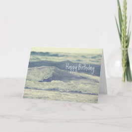 ミシガン湖素晴らし湖の津波 カード