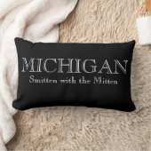 ミシガン湖素晴らし湖 ランバークッション (ブランケット)