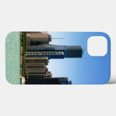ミシガン湖著シカゴのスカイラインの眺め Case-Mate iPhoneケース (裏面 (横))