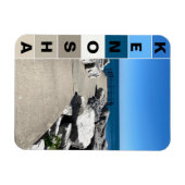 ミシガン湖 – ウィスコンシン州ケノシャ マグネット (横)