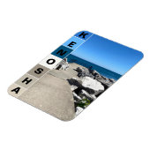 ミシガン湖 – ウィスコンシン州ケノシャ マグネット (左側)