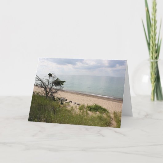 ミシガン湖 カード (正面)