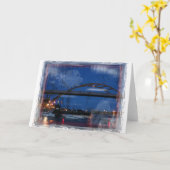 ミシガン湖 カード (黄色い花)