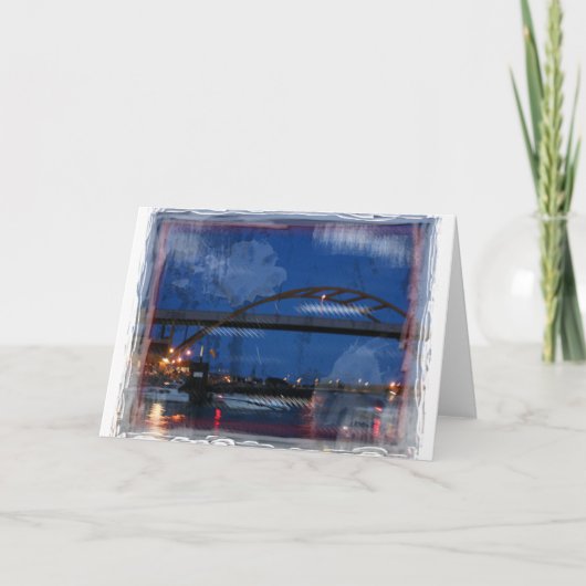 ミシガン湖 カード (正面)