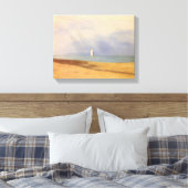 ミシガン湖 – キャンバス印刷 キャンバスプリント (インサイチュ (寝室))