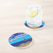 ミシガン湖 – サンドストーンコースター (側面)