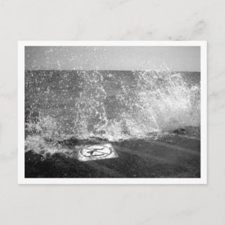 ミシガン湖、シカゴ、イリノイ州防波堤 ポストカード