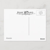 ミシガン湖 パステルサンセット ポストカード (裏面)