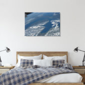 ミシガン湖、ヒューロン湖、ミシガン州。 キャンバスプリント (インサイチュ (寝室))