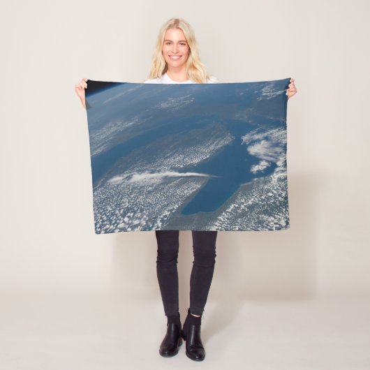 ミシガン湖、ヒューロン湖、ミシガン州。 フリースブランケット (インサイチュ)