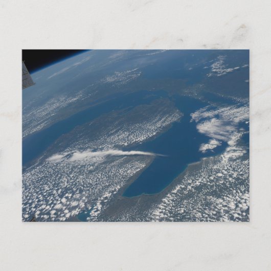 ミシガン湖、ヒューロン湖、ミシガン州。 ポストカード (正面)