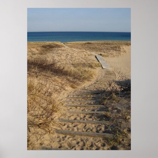 ミシガン湖 ポスター (正面)