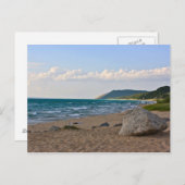 ミシガン湖 ポストカード (正面/裏面)