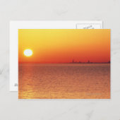 ミシガン湖 ポストカード (正面/裏面)