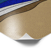 ミシガン湖 – 写真プリント24"x24" フォトプリント            (角)