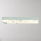 ミシガン湖(水平) ポスター (正面)