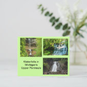 ミシガン滝 ポストカード (スタンド正面)