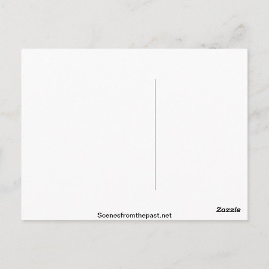 ミシガン盲人雇用研究所 ポストカード (裏面)