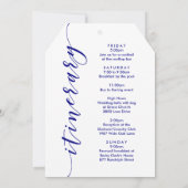 ミシガン結婚州ウェルカムラベルレター海軍 (裏面)