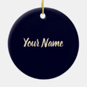 ミシガン統一された州レトロ州マップヴィンテージUSA セラミックオーナメント (裏面)