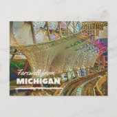 ミシガン葉書からのファーウェル ポストカード (正面)