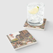 ミシガン通り、シカゴ、バイジョン・ファルター ストーンコースター (横)