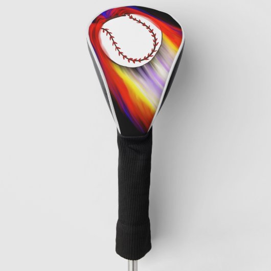 ミシガン野球 ゴルフヘッドカバー (正面)