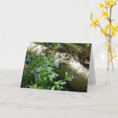 ミシガン風景グリーティングカード空白の – 内部 カード (黄色い花)