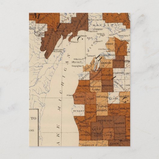 ミシガン110腸チフス ポストカード (正面)