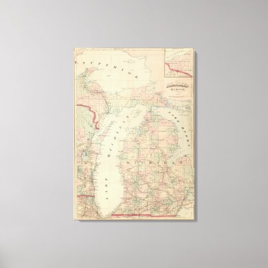 ミシガン8 キャンバスプリント (正面)