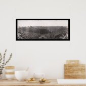 ミシガン・オハイオ・フットボール写真1927 ポスター (キッチン)