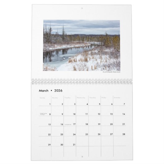 ミシガン カレンダー (3月 2026)