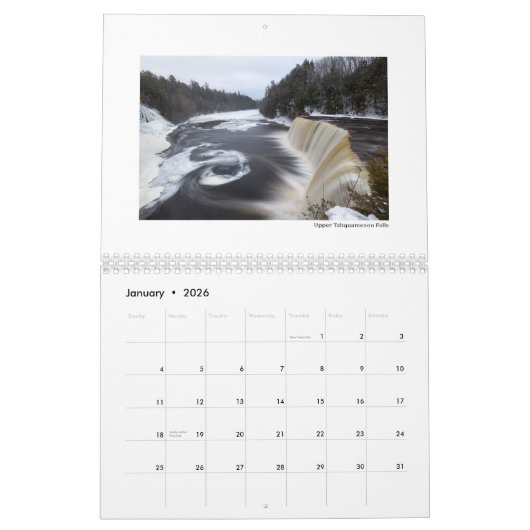 ミシガン カレンダー (1月 2026)