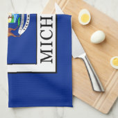ミシガン キッチンタオル (四つ折り)