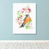 ミシガン キャンバスプリント (インサイチュ (ウッドフロア))