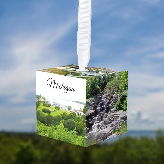 ミシガン キューブオーナメント