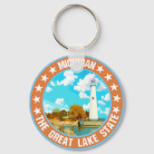 ミシガン キーホルダー (正面)