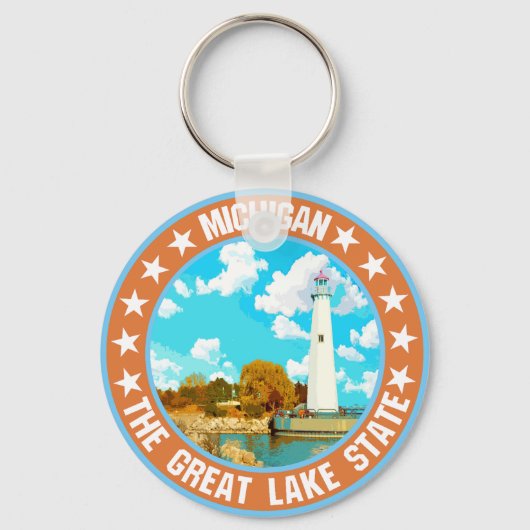 ミシガン キーホルダー (正面)