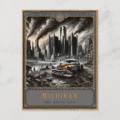 ミシガン |ゴシック様式の絵葉書 ポストカード (正面)