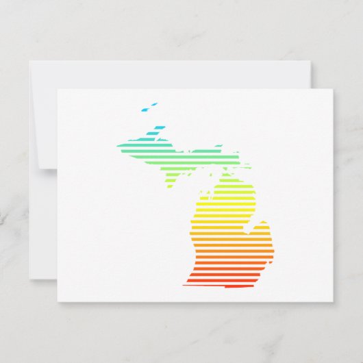 ミシガン・チル・フェード 招待状 (正面)