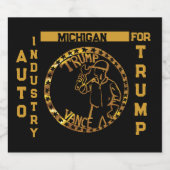 ミシガン ビールラベル (シングルラベル)