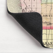 ミシガン·ベンジー·マニスティー郡·マップ マウスパッド (コーナー)