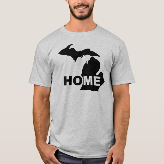 ミシガン ホーム・アウェイ・フロム・ステート Tシャツ (正面)