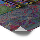 ミシガン |ボホスタイル ポスター (角)